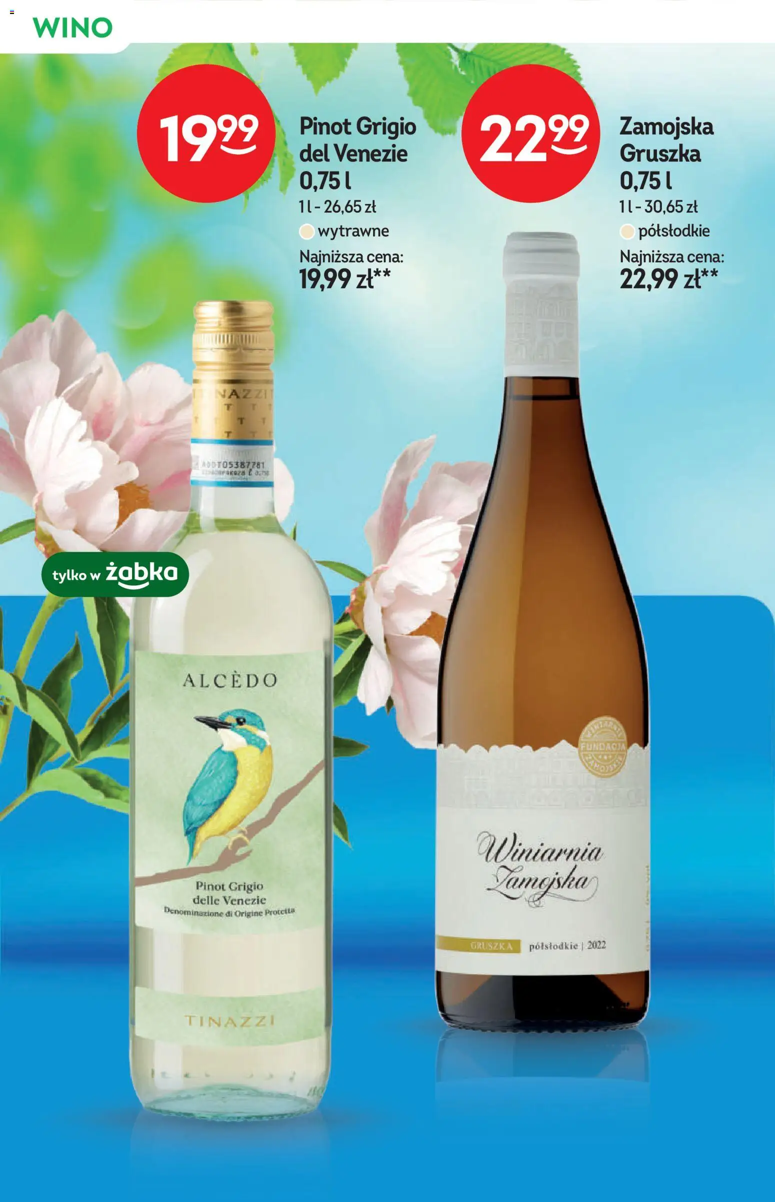 Żabka gazetka - Katalog win od 27.05.2026 | Strona: 10 | Produkty: Gruszka, Winiarnia, Wino