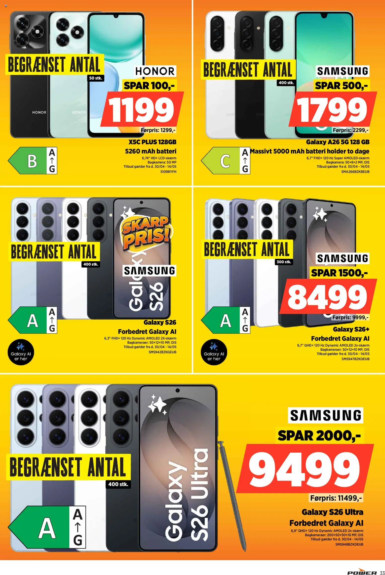 Power tilbudsavis – gyldig fra 30.04.2026 | Side: 33