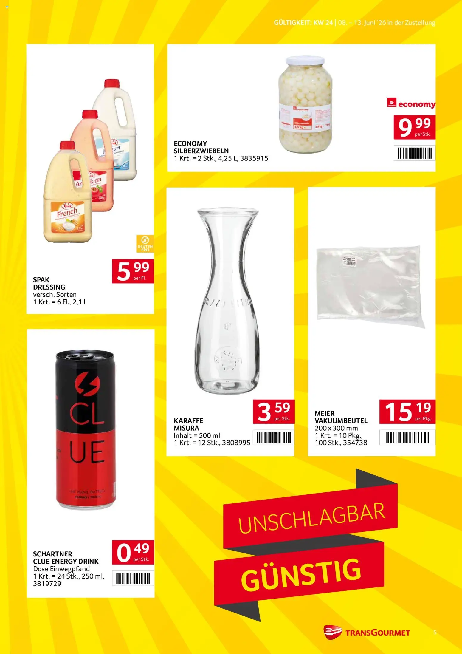 Transgourmet Zustellaktion gültig ab 08.06.2026 | Seite: 5