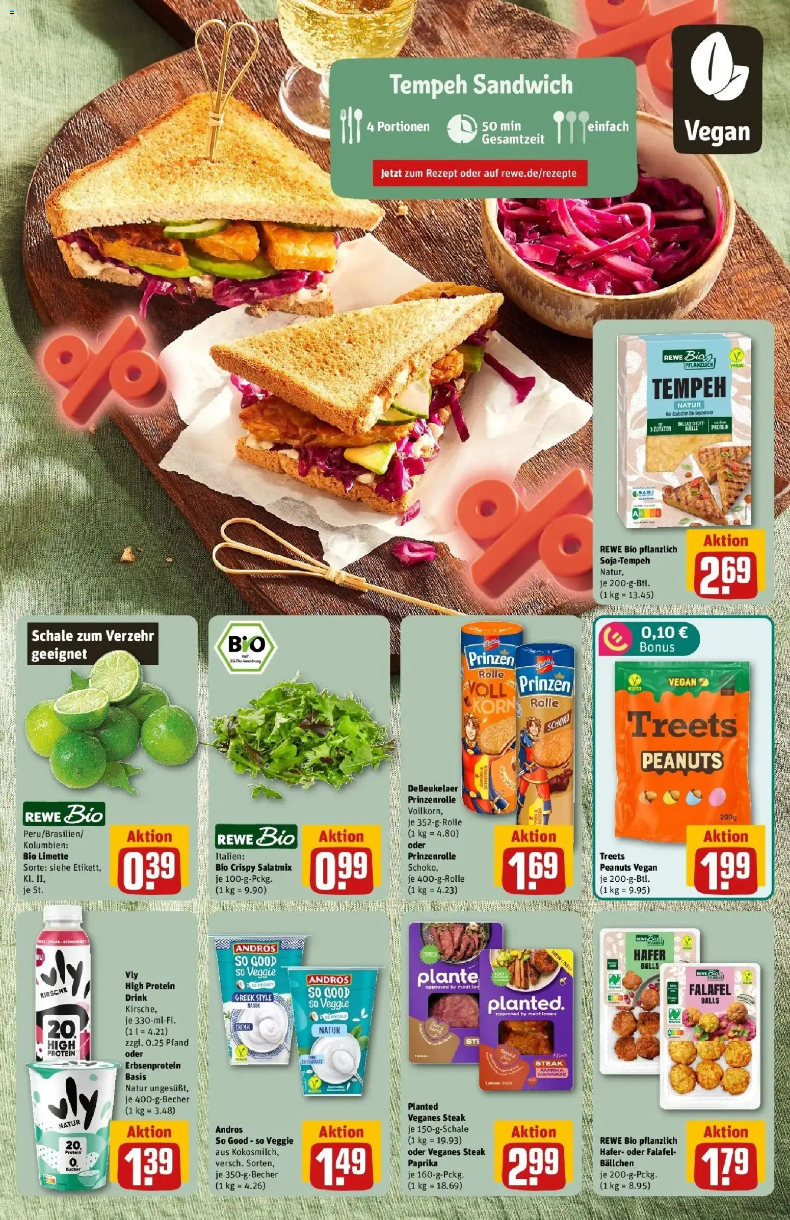 REWE Prospekt ab 24.08.2026 zum Blättern » Angebote | Seite: 5 | Produkte: Paprika, Zucker, Limette, Steak