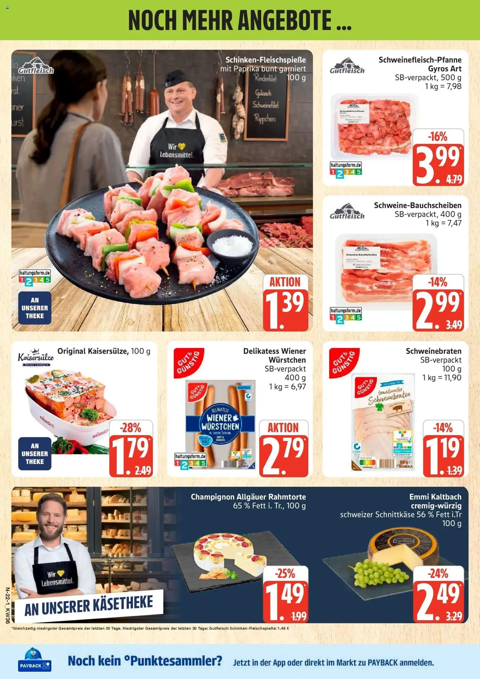 Marktkauf Prospekt Buxtehude (ab 31.08.2026) » Angebote online | Seite: 22 | Produkte: Theke, Schweinefilet, Gyros, Gulasch