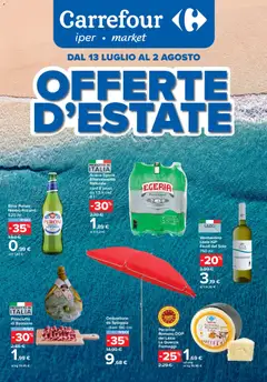 Anteprima del volantino Carrefour volantino Market Estate - Roma valido a partire dal 13/07/2026