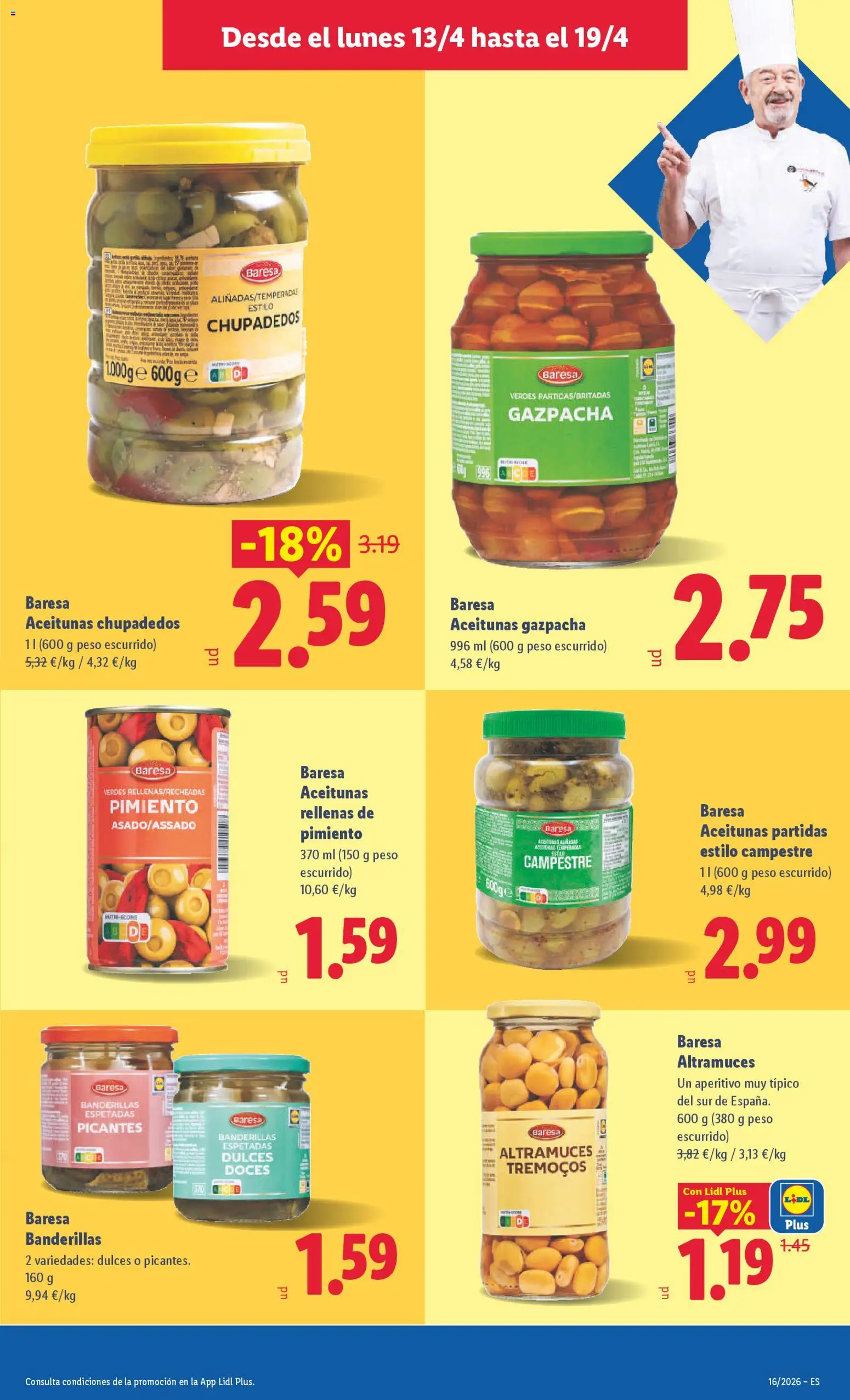 Lidl folleto │ válido desde el 13.04.2026 | Página: 17 | Productos: Κάδος απορρυμάτων, Peso