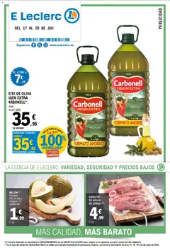 Vista previa E.Leclerc folleto válido desde el 17.06.2026