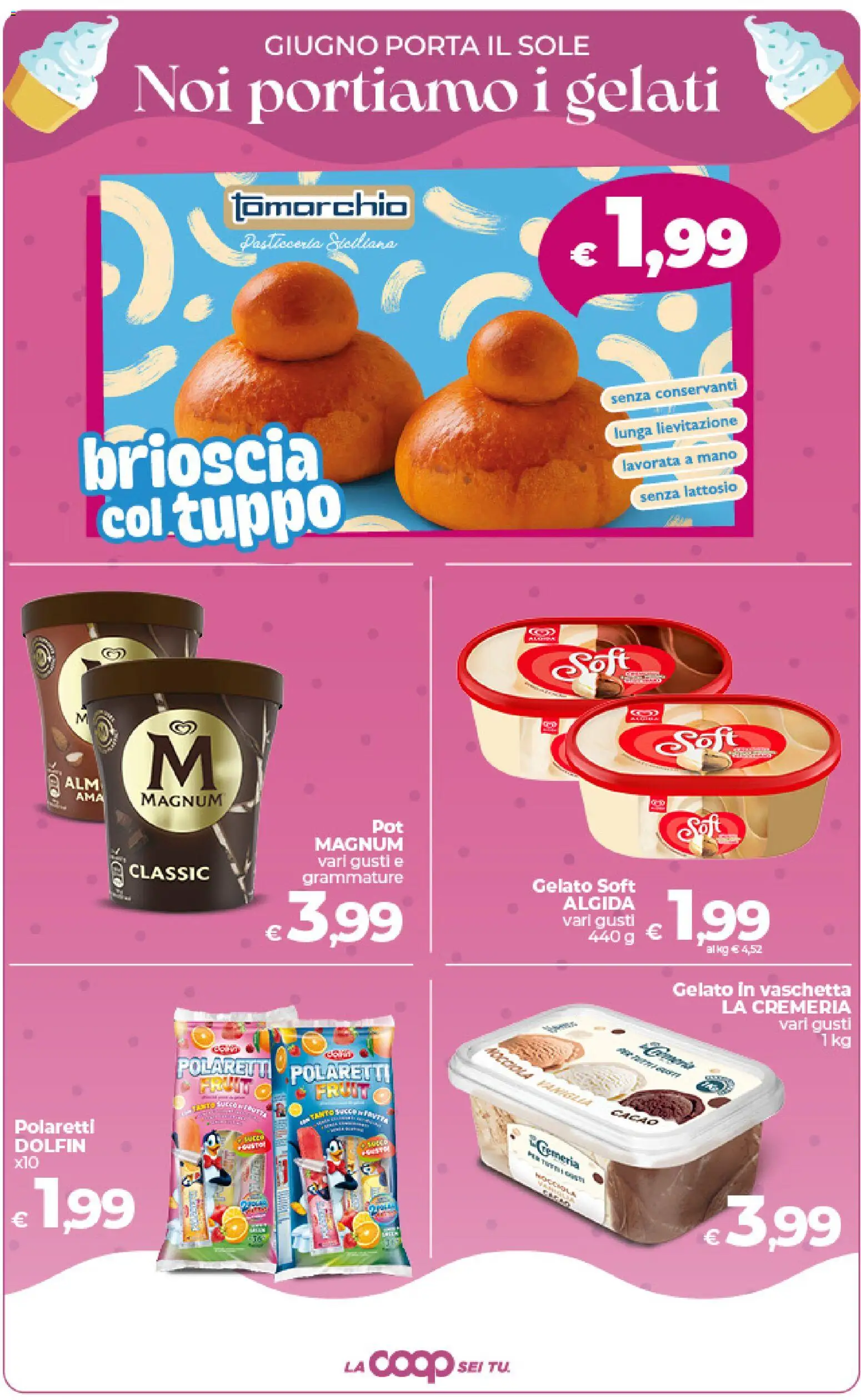 Volantino Ipercoop del 09.06.2026 | Pagina: 28 | Prodotti: Gelato, Cacao
