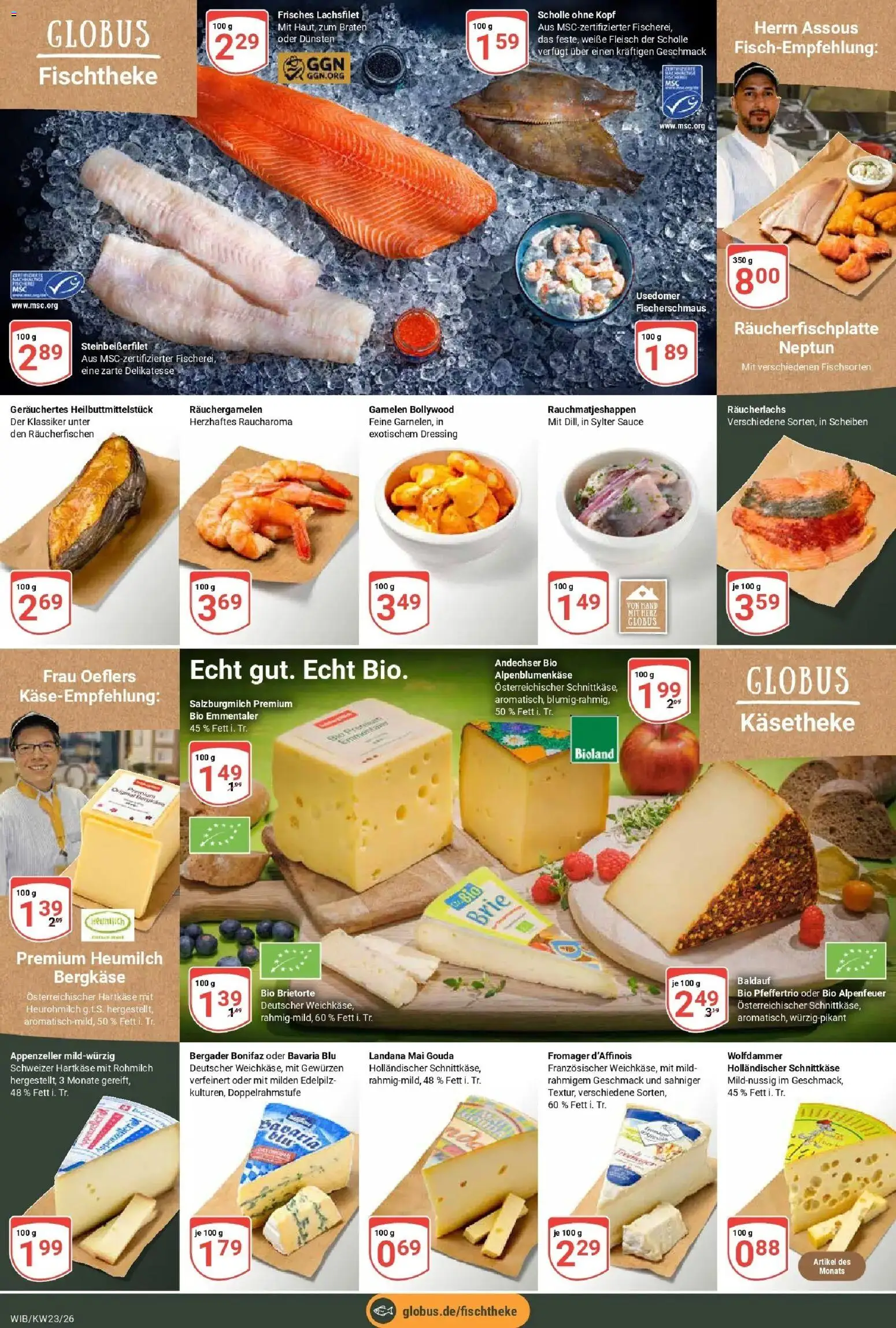 Globus Prospekt Wiesbaden-Nordenstadt – gültig ab 01.06.2026 | Seite: 10 | Produkte: Gouda, Dressing, Räucherlachs, Fleisch