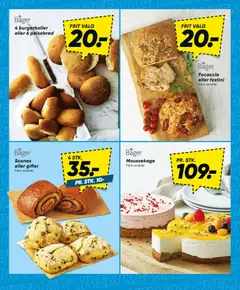 Bilka - Tilbudsavis uge 23 gyldig fra 29.05.2026 | Side: 44 | Produkter: Pølsebrød, Burgerboller, Focaccia