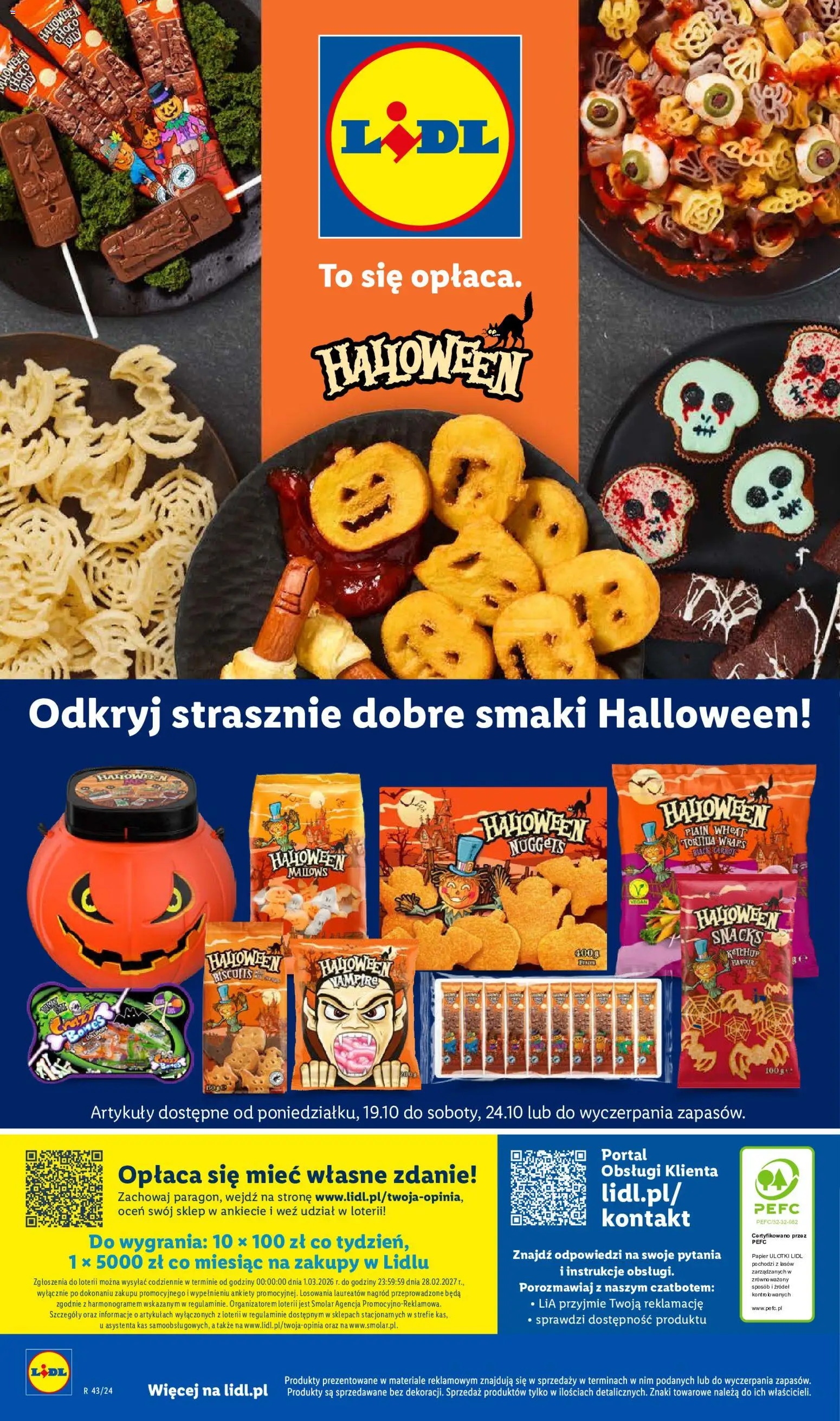 Lidl Polsko katalog od 19.10.2026 | Strana: 58 | Produkty: Tortilla wraps, Tortilla