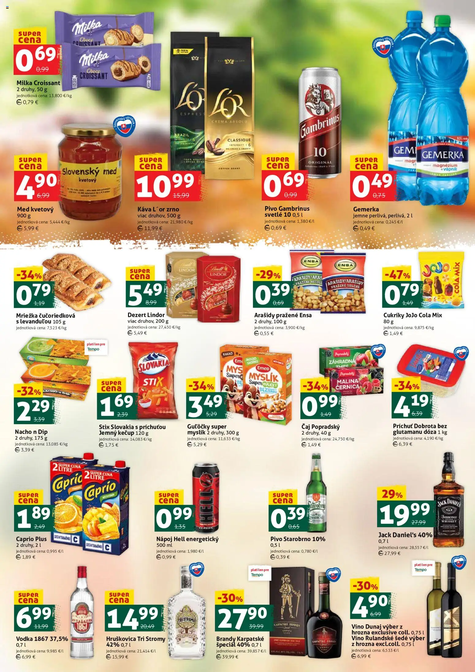 Nové COOP Jednota akcie – leták je platný od 02.10.2026 | Strana: 3