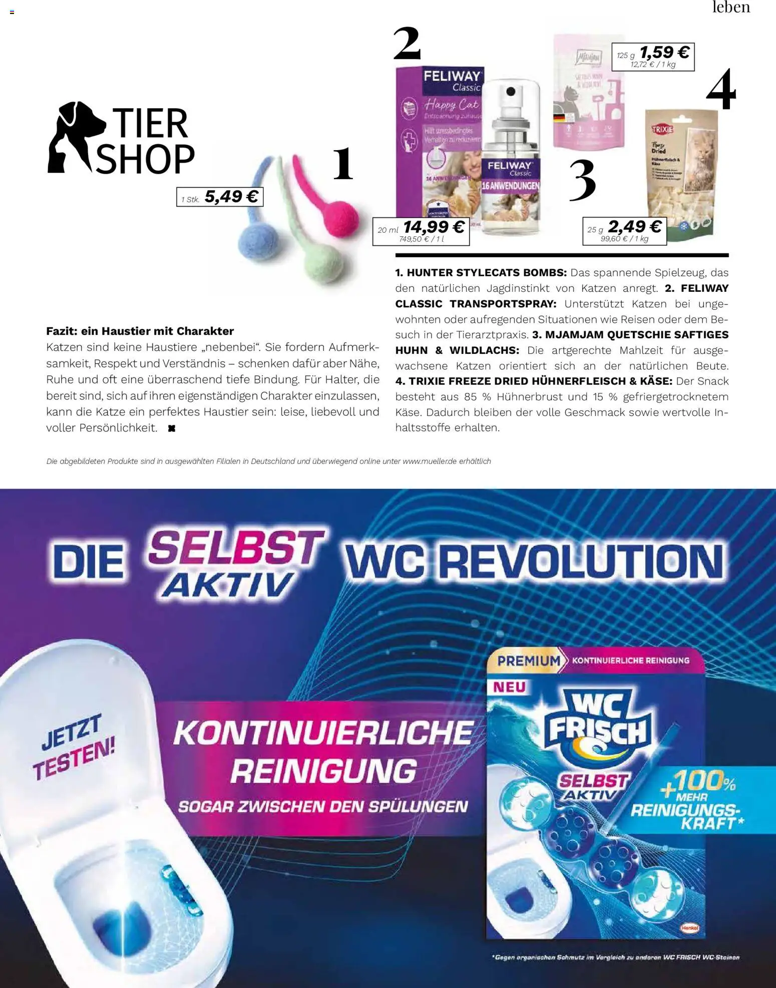 Müller Lifestyle – gültig ab 05.05.2026 | Seite: 85 | Produkte: Käse, Wc frisch, Hühnerfleisch