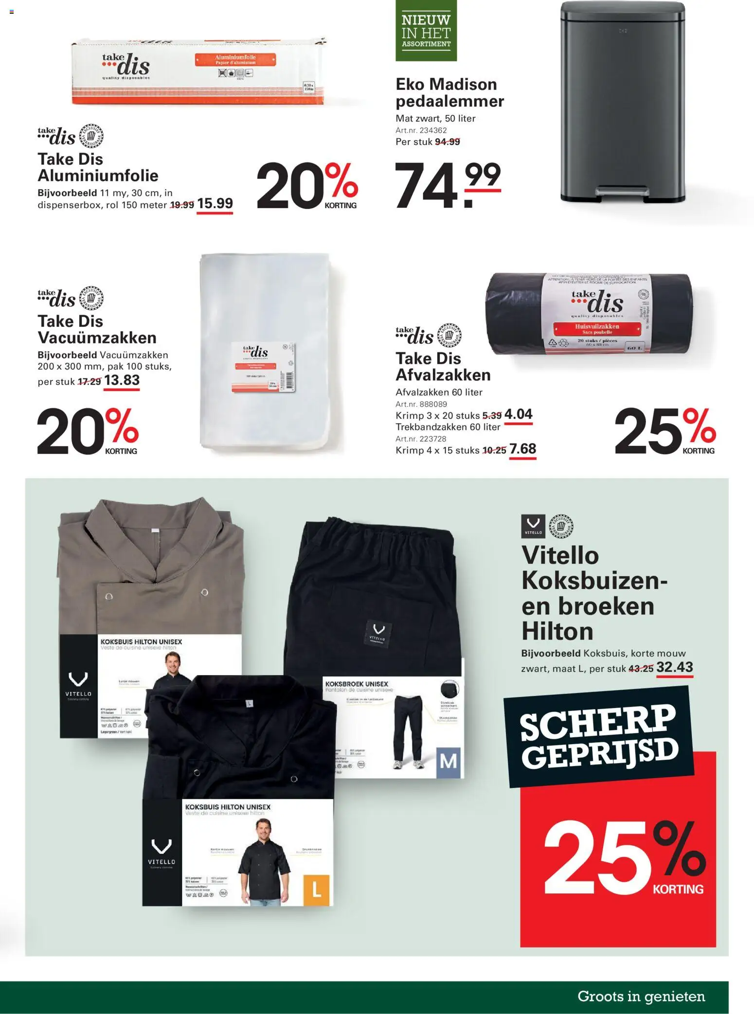 {H1} | Pagina: 9 | Producten: Aluminiumfolie, La