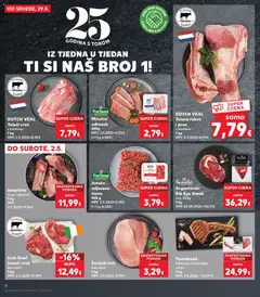 Purland Minutni odrezak, 400g - Pregled kataloga iz trgovine Kaufland, vrijedi od 29.04.2026 | Stranica: 6 | Proizvodi: Svinjski but, Teletina, Meso, Mljeveno meso
