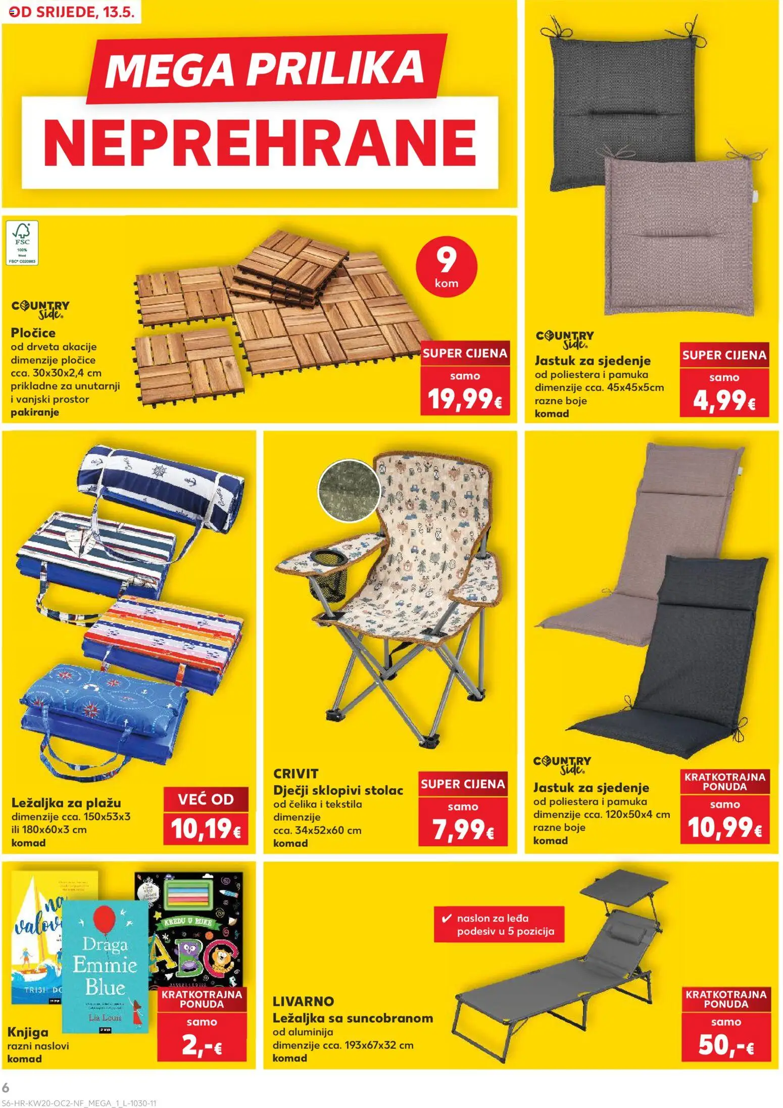 Kaufland HR akciós ujság - amely érvényes a következő dátumtól: 13.05.2026 | Oldal: 6