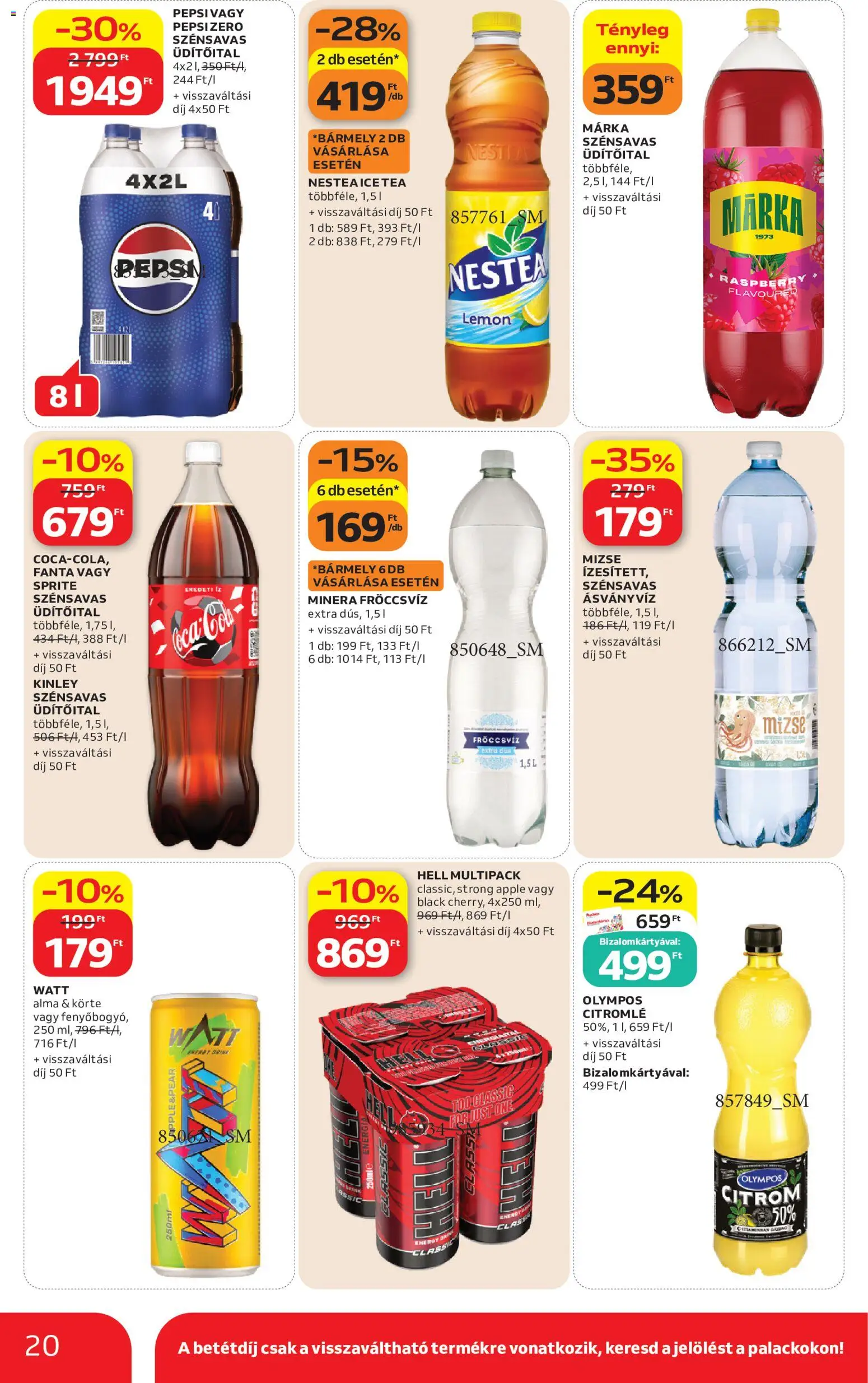 Auchan akciós ujság - amely érvényes a következő dátumtól: 2026.06.25. | Oldal: 20