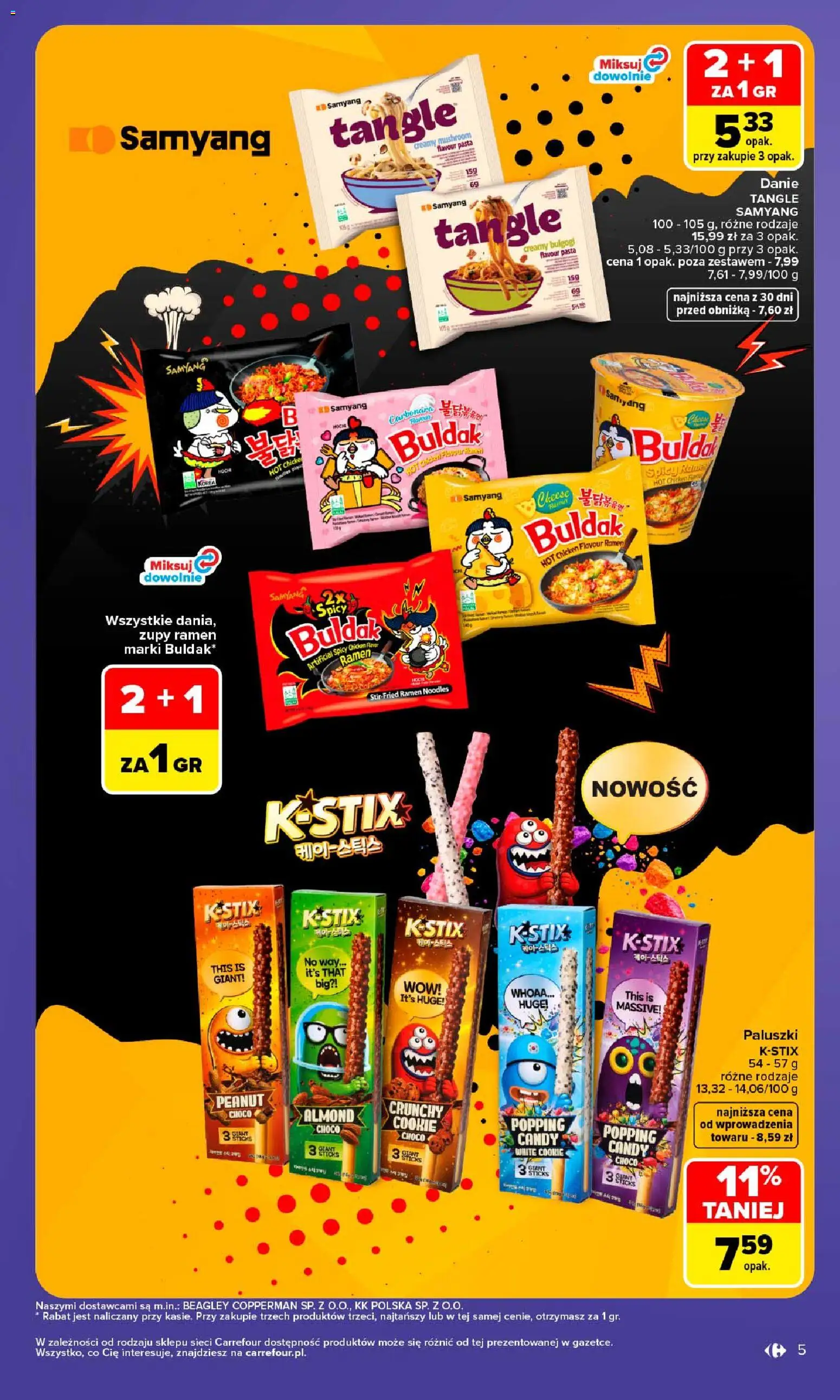 Carrefour gazetka - Kuchnia koreańska od 05.10.2026 | Strona: 5