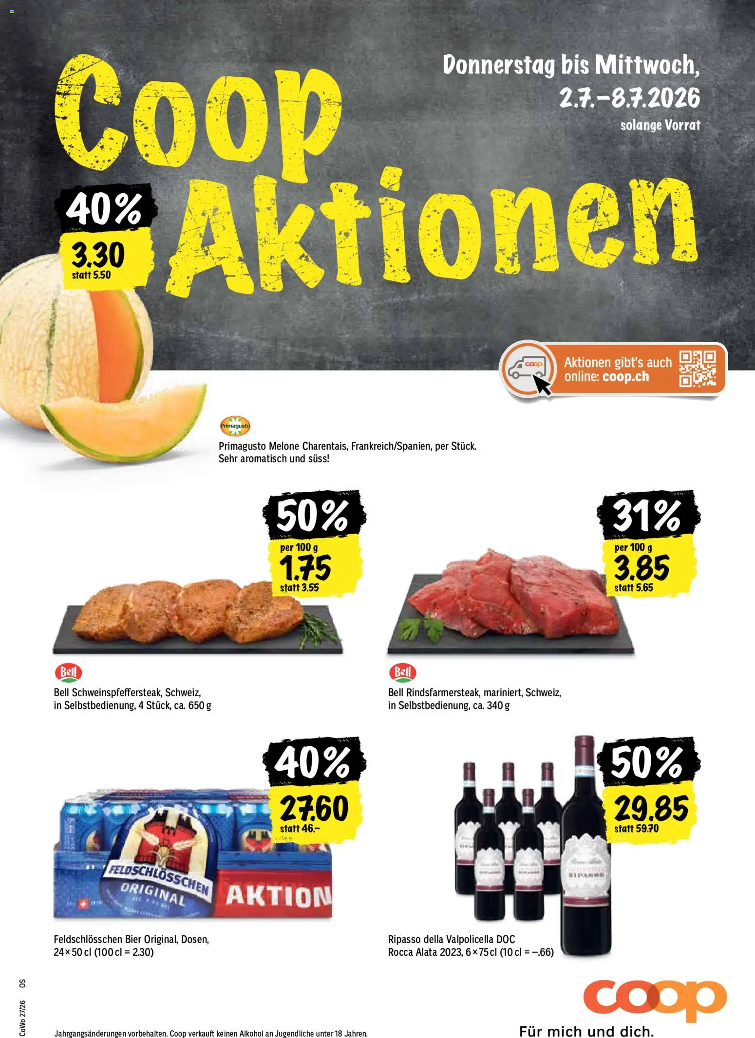 Coop aktionen – gültig ab 02.07.2026 | Seite: 1