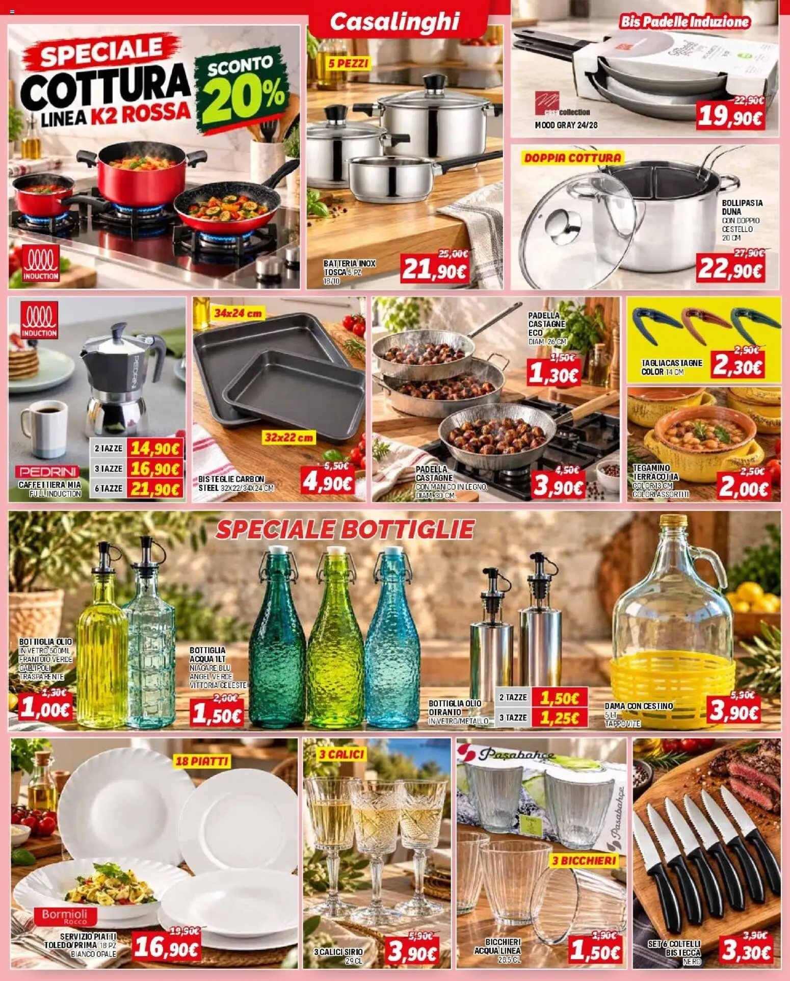 Volantino Orizzonte del 08/10/2026 | Pagina: 10 | Prodotti: Caffettiera, Acqua, Bottiglia, Batteria