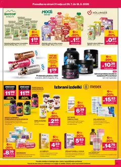 Mercator katalog akcije – veljaven od 29.07.2026 | Stran: 31 | Izdelki: Med, Bonboni, Ploščice