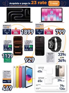 Anteprima del volantino Unieuro volantino valido a partire dal 24/08/2026 | Pagina: 11 | Prodotti: Iphone, Silicone, Ipad, Apple Watch