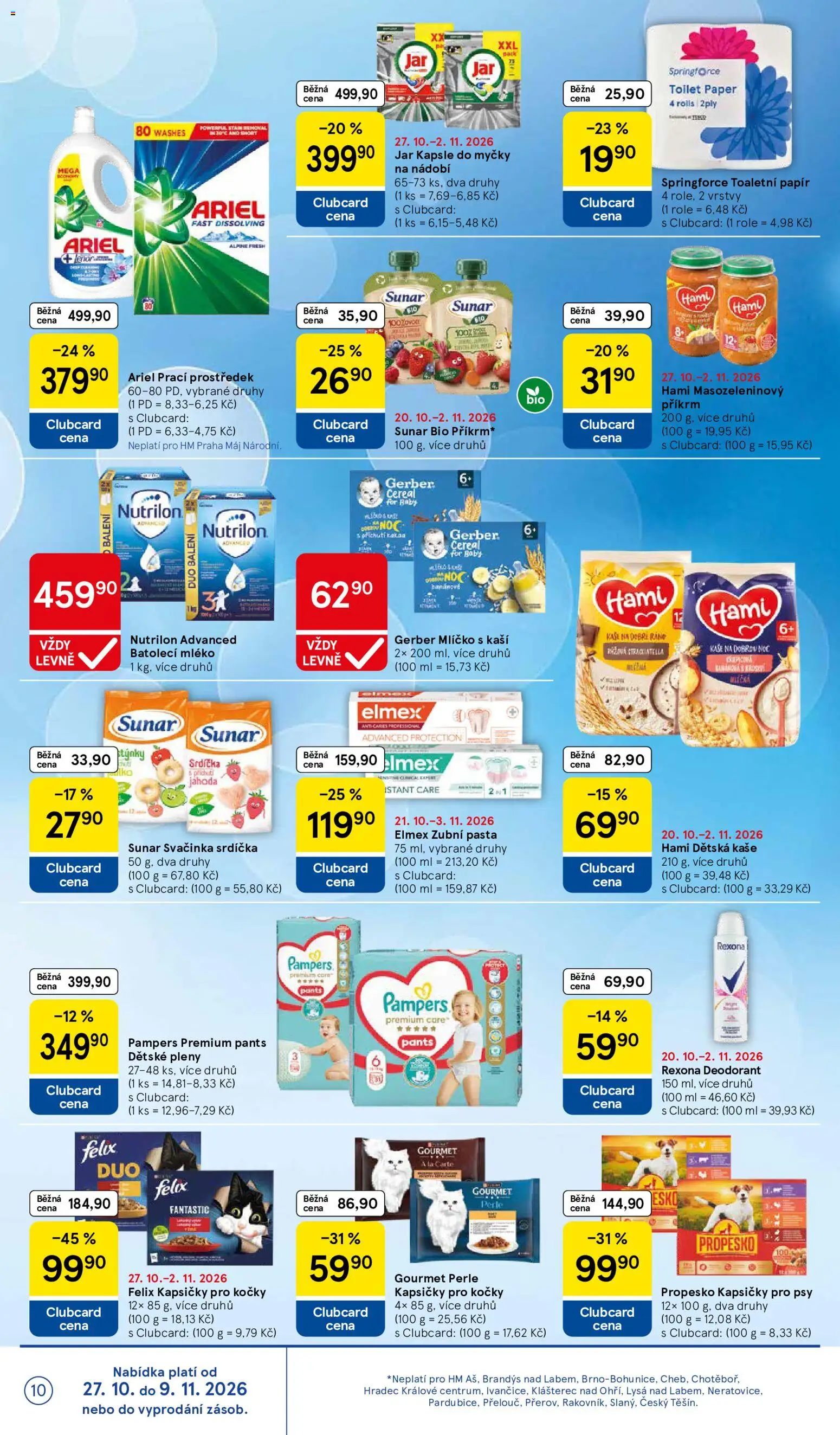 Tesco leták - Hypermarket od 29.10.2026 | Strana: 10