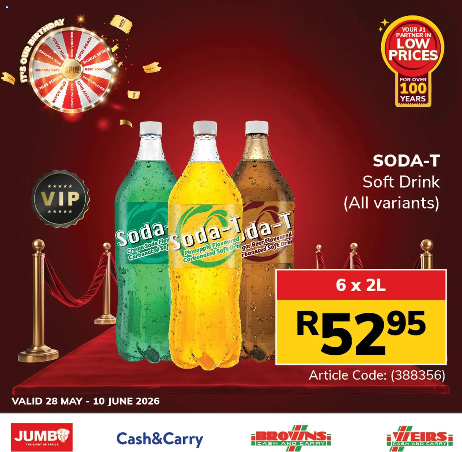 New Jumbo catalogue – valid from 28.05.2026 | Page: 2 | Products: Beer, Pineapple, Cream