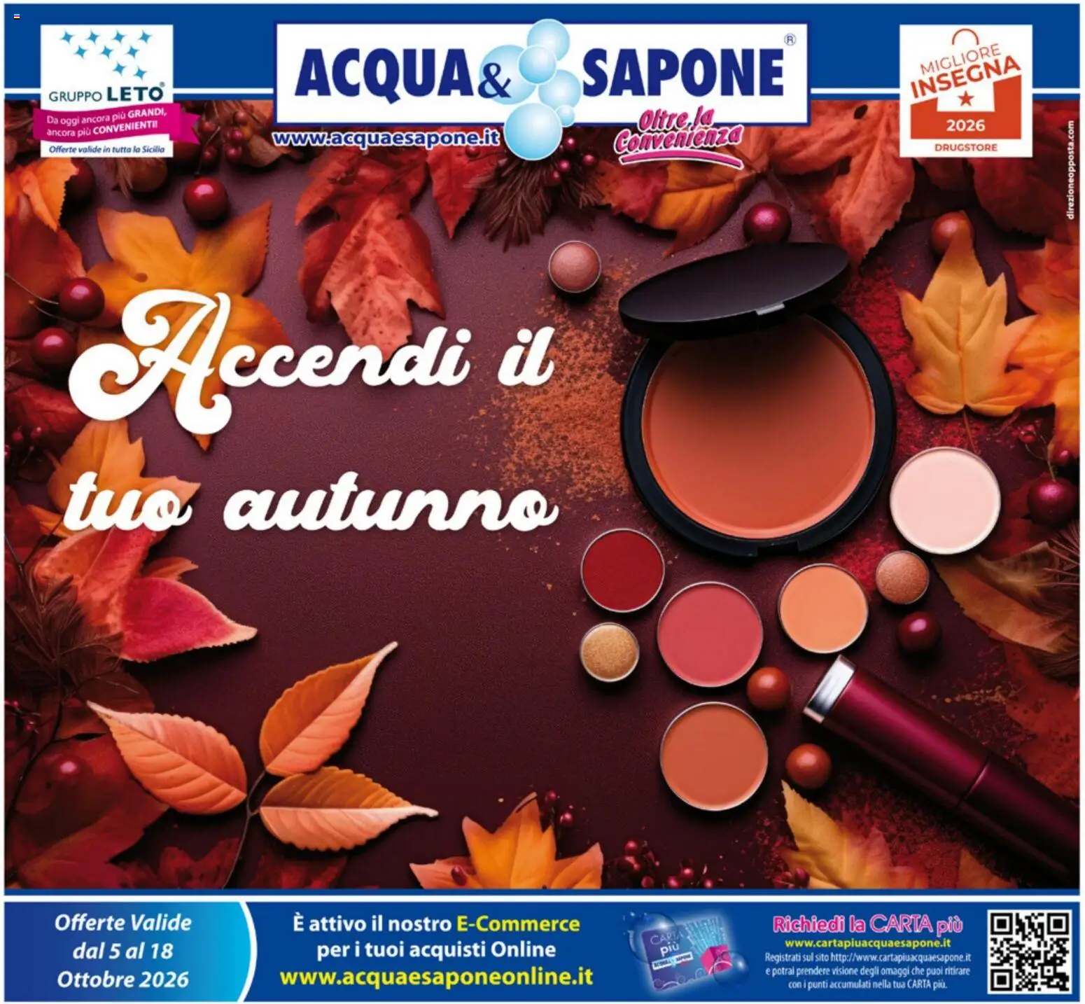 Volantino Acqua e Sapone del 05/10/2026 | Pagina: 1 | Prodotti: Sapone