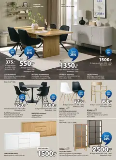 JYSK - Tilbudsavis gyldig fra 01.05.2026 | Side: 12 | Produkter: Bord, Stol, Skænk, Vitrine