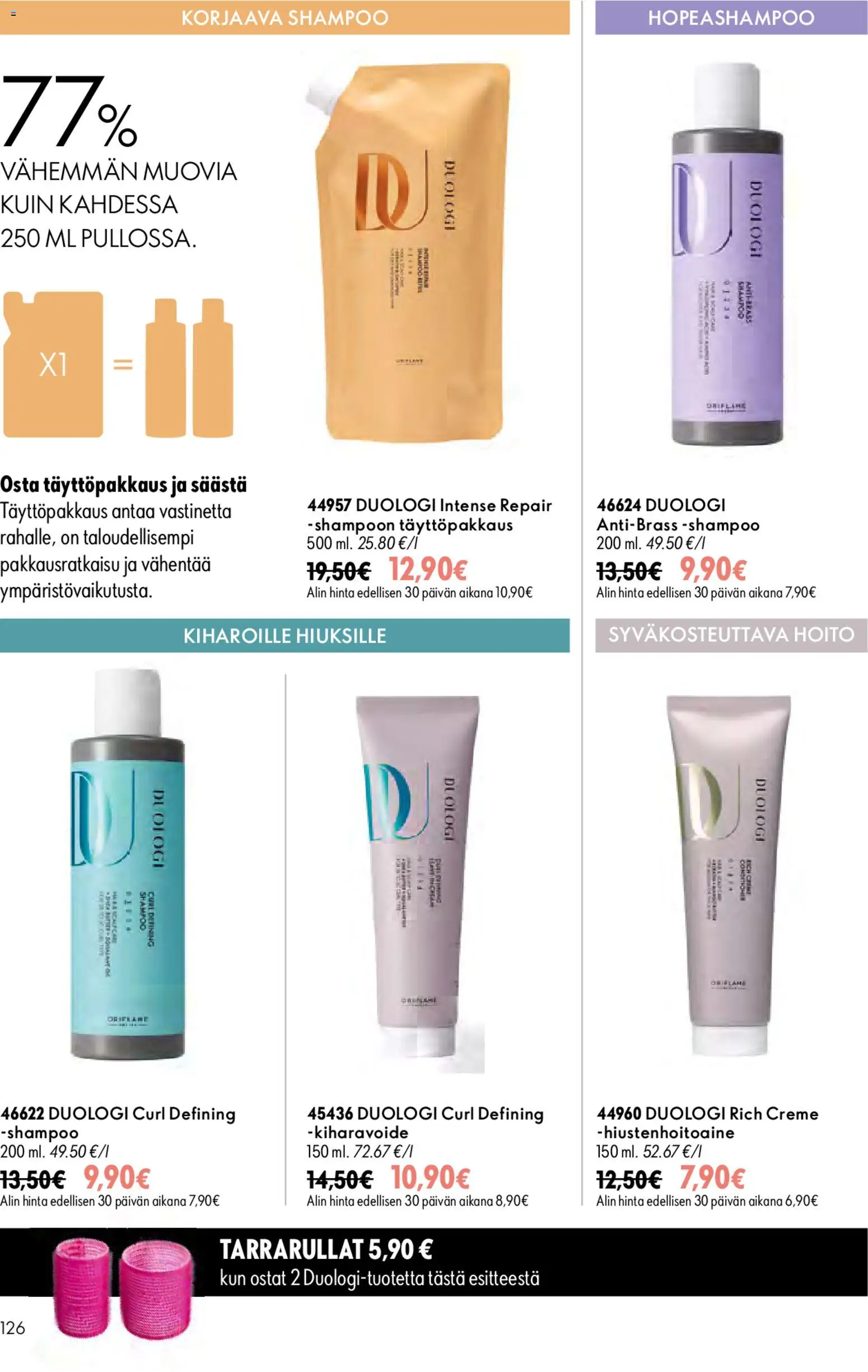 Oriflame tarjoukset – voimassa 26/08/2026 alkaen | Sivu: 126 | Tuotteet: Shampoo, Hiustenhoitoaine