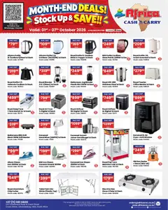 Africa Cash & Carry specials catalogue – valid from 01/10/2026 | Page: 34