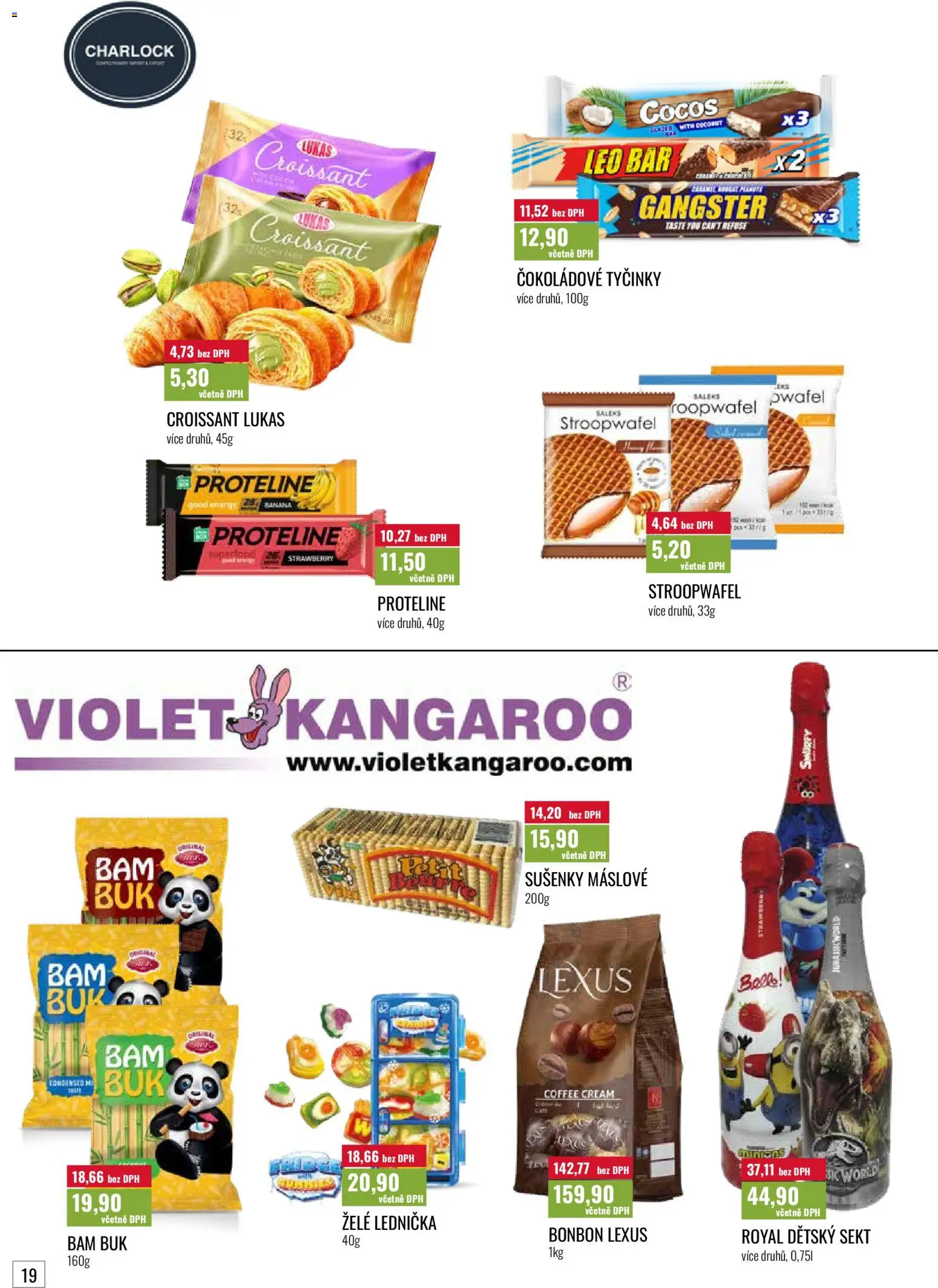 Ratio leták od 01.09.2026 | Strana: 20 | Produkty: Tyčinky, Sekt, Croissant, Sušenky