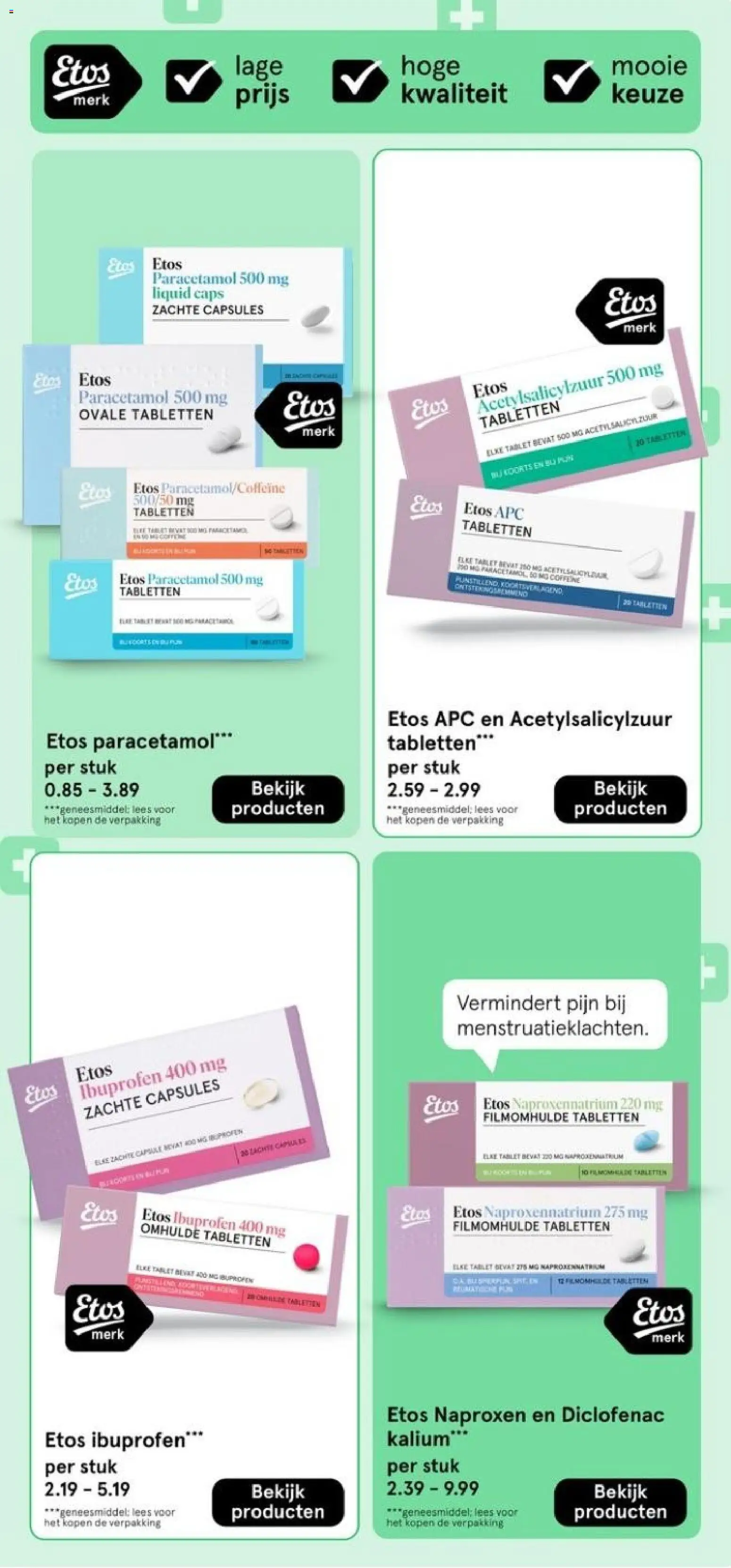 {H1} | Pagina: 11 | Producten: Tablet, Capsules