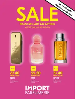 Import Parfumerie aktionen ab 16.07.2026 gültig