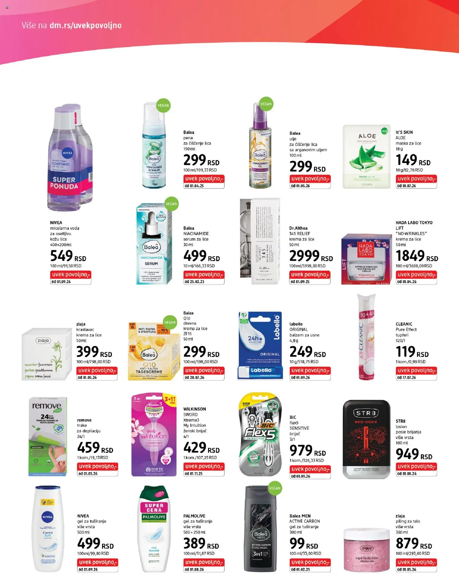 DM Drogerie katalog - važi od 16.05.2026 | Strana: 4 | Proizvode: Krastavac, Brijač, Voda, Balzam