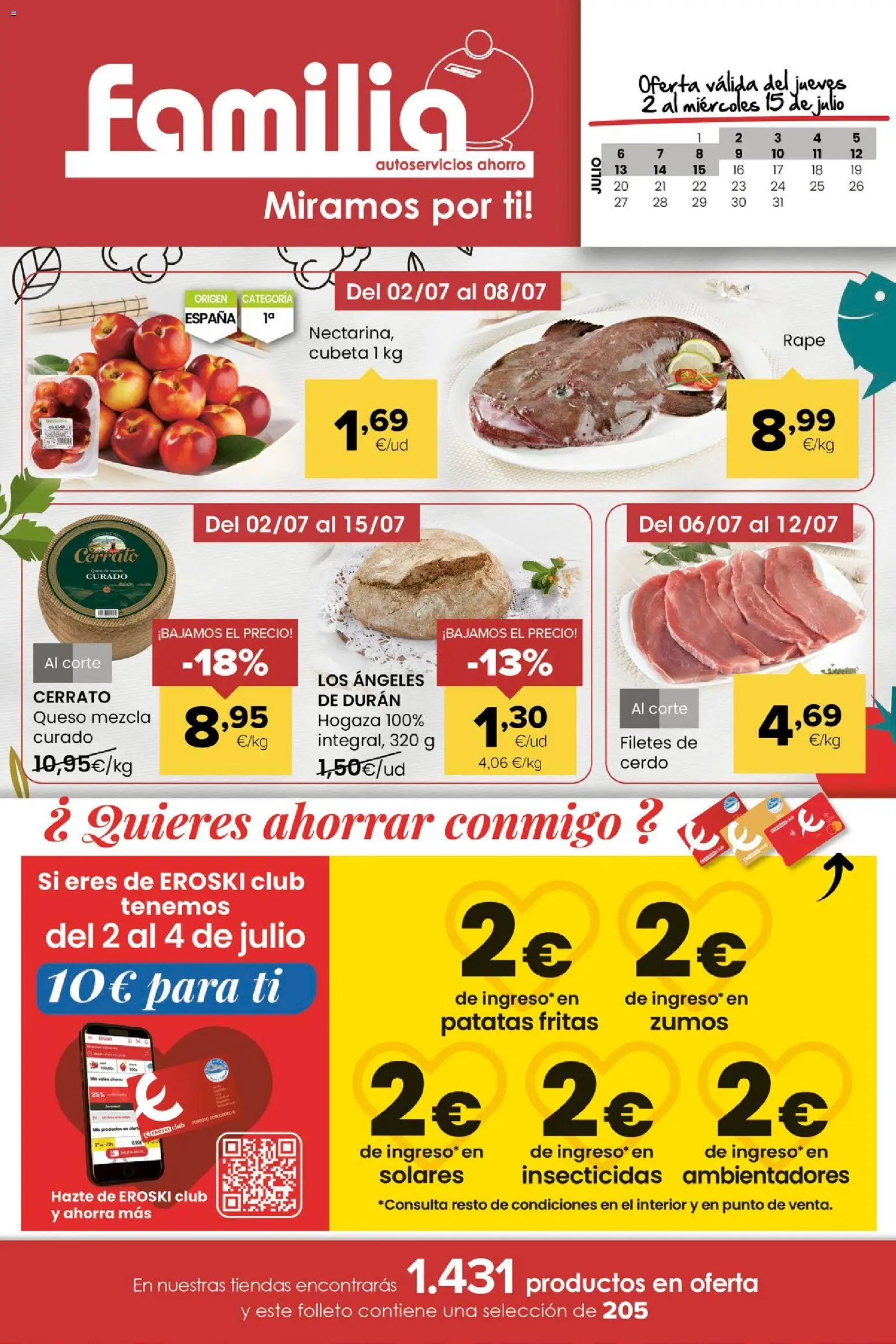 Eroski folleto │ válido desde el 02/07/2026 | Página: 1