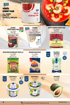 aro VÖRÖS KIDNEY BAB, Red kidney beans, 2495 g/db, Töltőtömeg: 1500 g/db - amely érvényes a következő dátumtól: 01.10.2024 | Oldal: 20