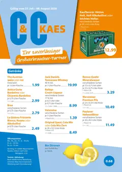 C&C Prospekt ab 27.07.2026 gültig