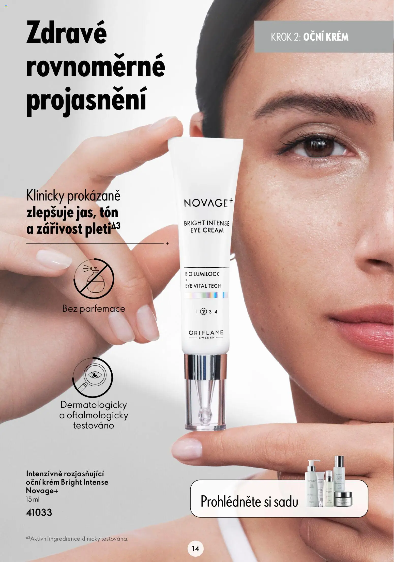 Oriflame katalog Novage+ od 21.07.2026 | Strana: 14 | Produkty: Krém