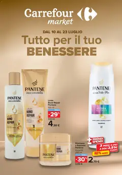 Anteprima del volantino Carrefour volantino Market Bellezza - Roma valido a partire dal 10/07/2026