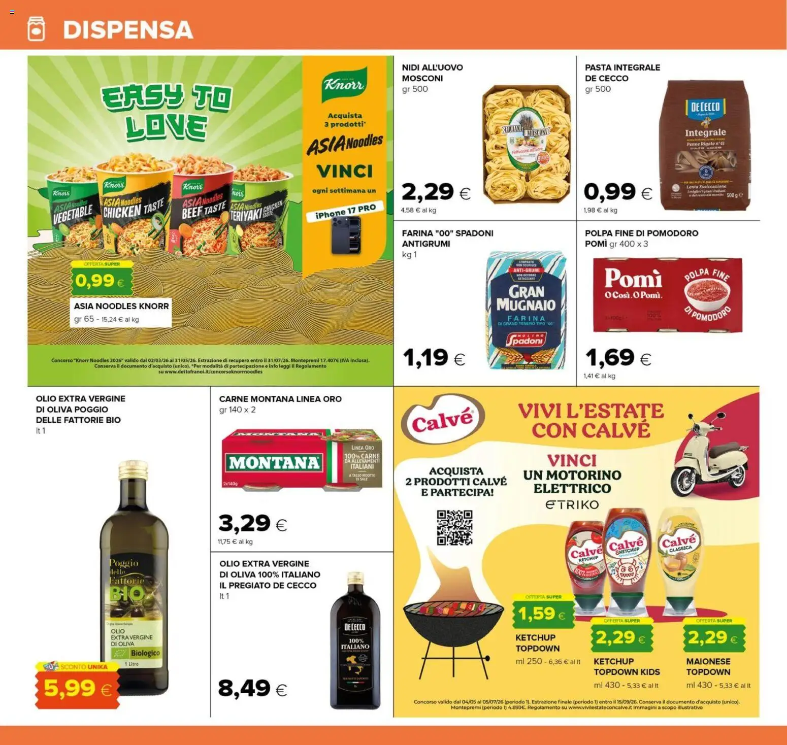 Volantino Oasi del 07.05.2026 | Pagina: 20 | Prodotti: Iphone, Ketchup, Pomodoro, Pasta