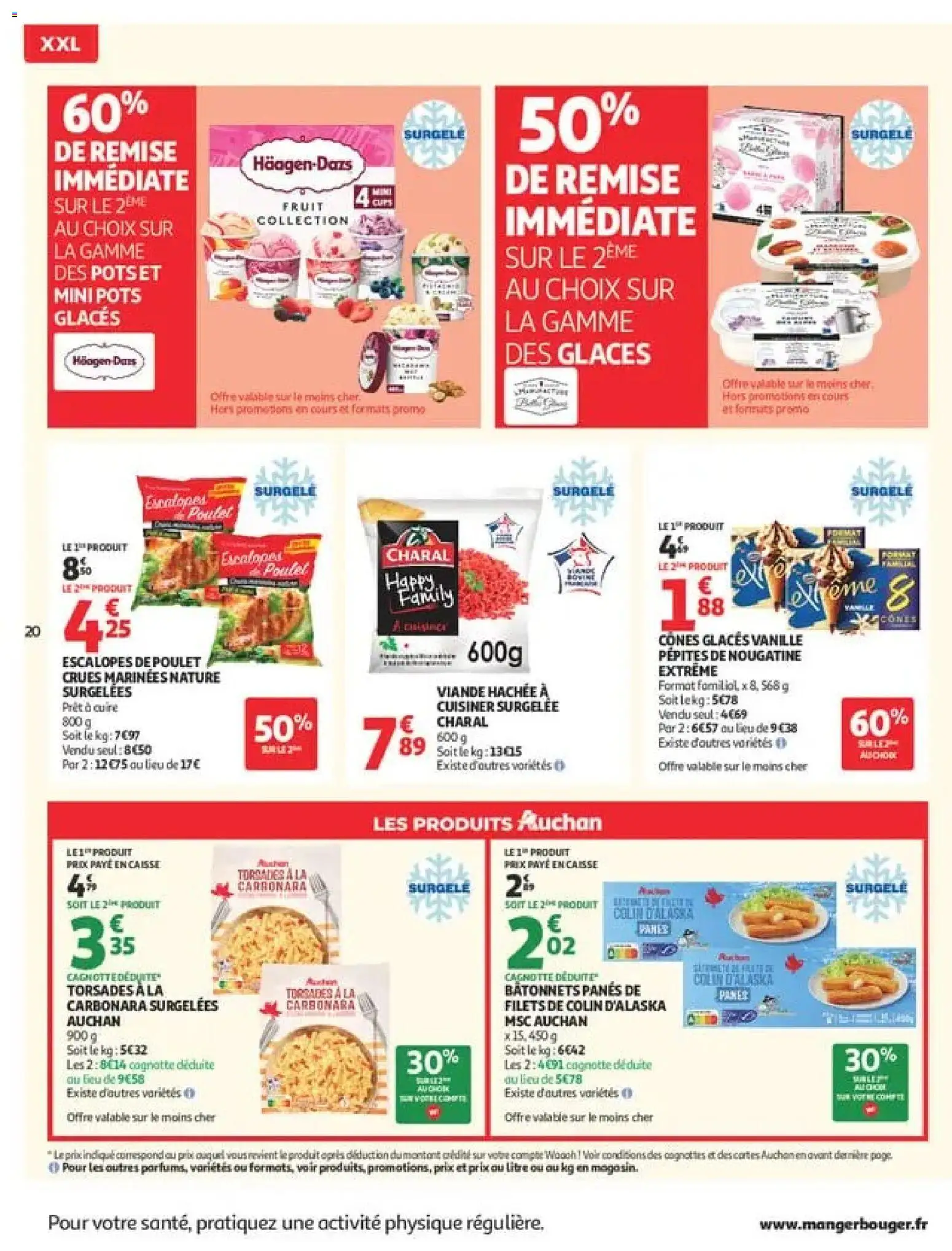 {H1} | Page: 20 | Produits: Poulet, Viande hachée, Cônes, Viande