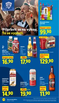 Náhled letáku FRISCO, 0,33 l, lesní ovoce / jablko, záloha na lahev 3 Kč. od 08.06.2026 | Strana: 24