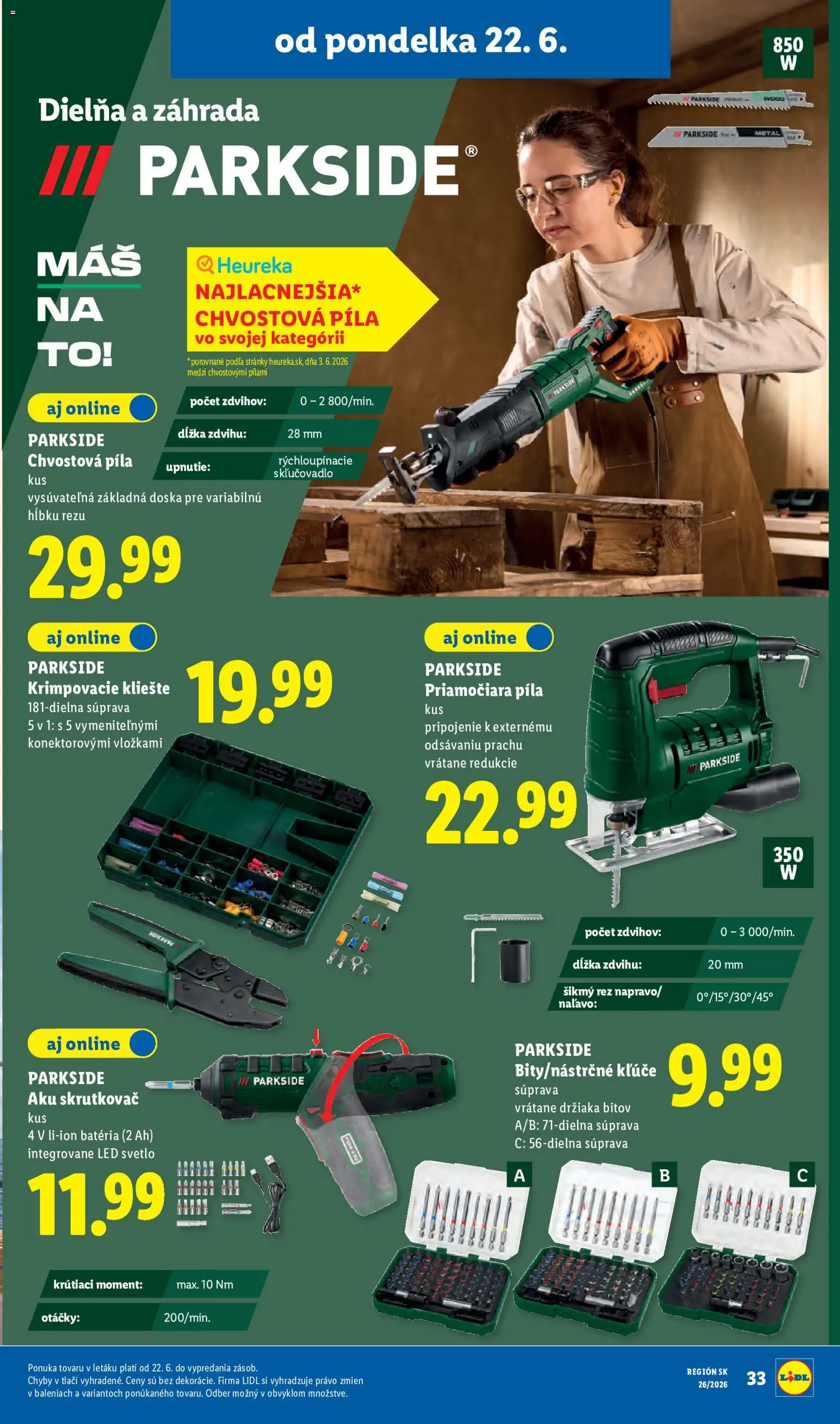 Nové Lidl akcie – leták je platný od 22.06.2026 | Strana: 47