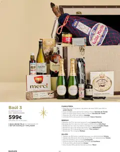 Vista previa Hipercor - Cestas de Navidad válido desde el 08/10/2026 | Página: 60 | Productos: Vino tinto, Yogur, Whisky, Bebidas