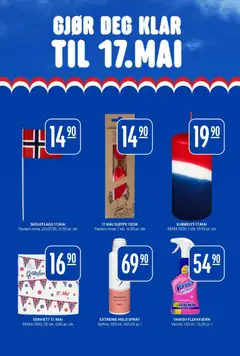 Forhåndsvisning av Rema 1000 kundeavis gyldig fra 10.05.2026 | Side: 18 | Produkter: Суміш дитяча, Sløyfe