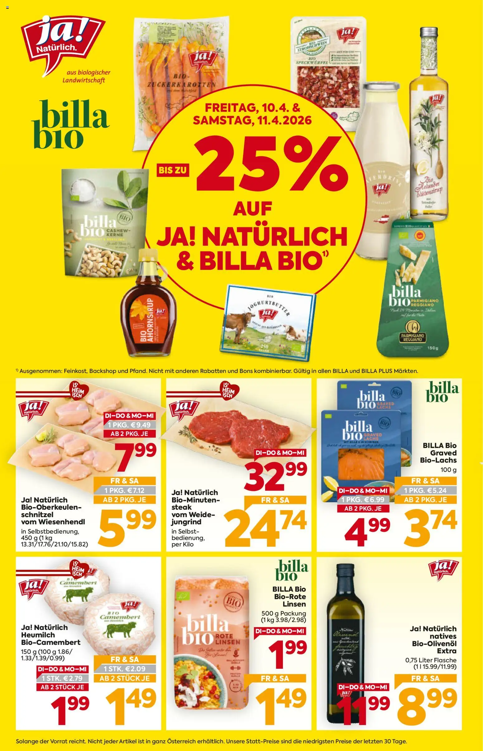 Billa - Flugblatt gültig ab 07.04.2026 | Seite: 2