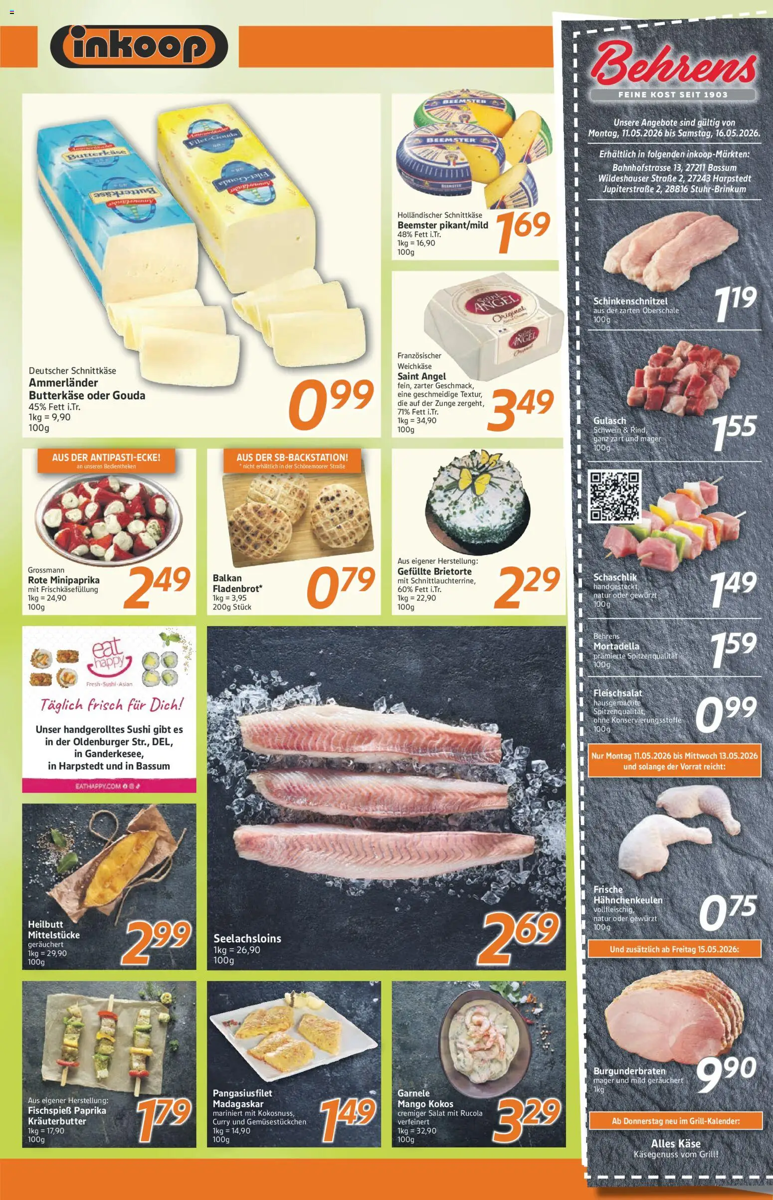 Inkoop Prospekt 	 – gültig ab 11.05.2026 | Seite: 4 | Produkte: Käse, Kräuterbutter, Paprika, Gulasch