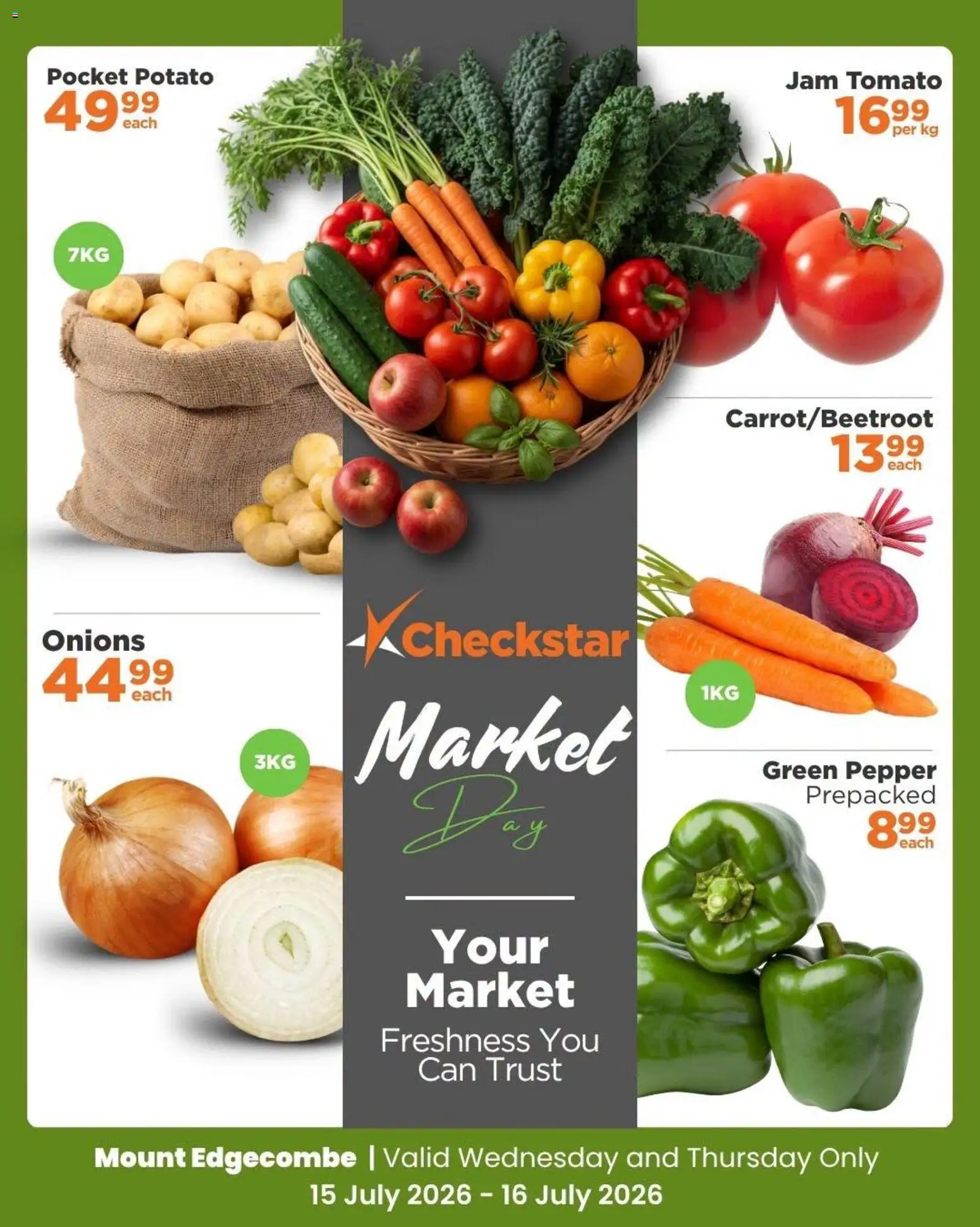 New Check Star catalogue – valid from 15/07/2026 | Page: 5 | Products: Jam, Onions, Pepper