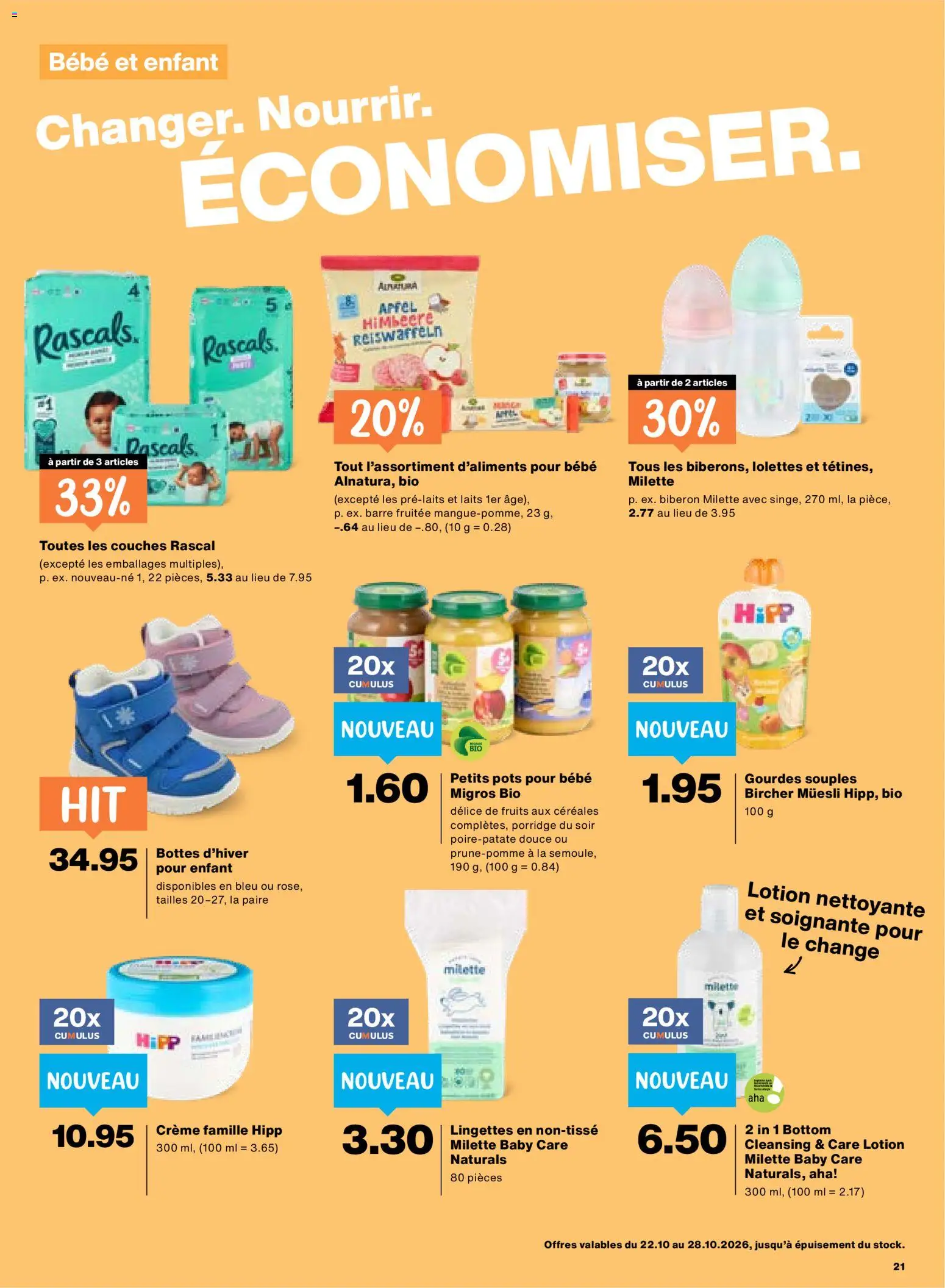 Migros aktionen FR – gültig ab 22.10.2026 | Seite: 21