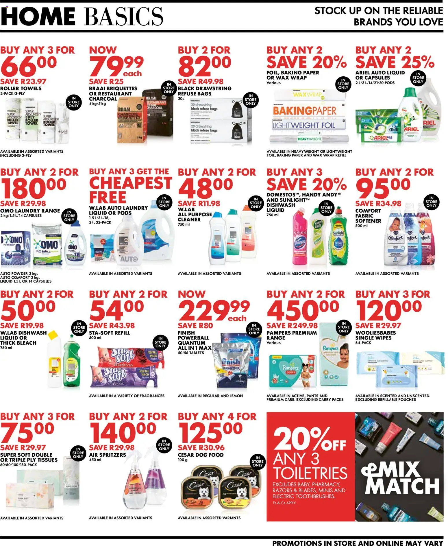 New Woolworths catalogue – valid from 24/08/2026 | Page: 11 | Products: Pouches, Powder, Stock, Dog food