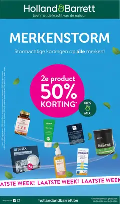 Holland & Barrett Folder / Publicité - Voorbeeld van een folder van Holland & Barrett, geldig van 08.06.2026